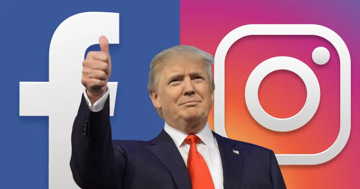 Akun Facebook dan Instagram Donald Trump Akan Kembali Aktif