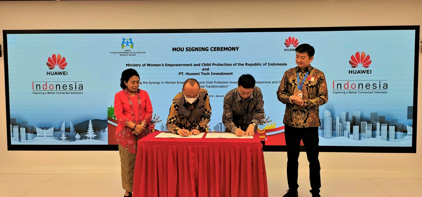 Kolaborasi Kemen PPPA dan Huawei Persiapkan Generasi Pemimpin Digital Perempuan