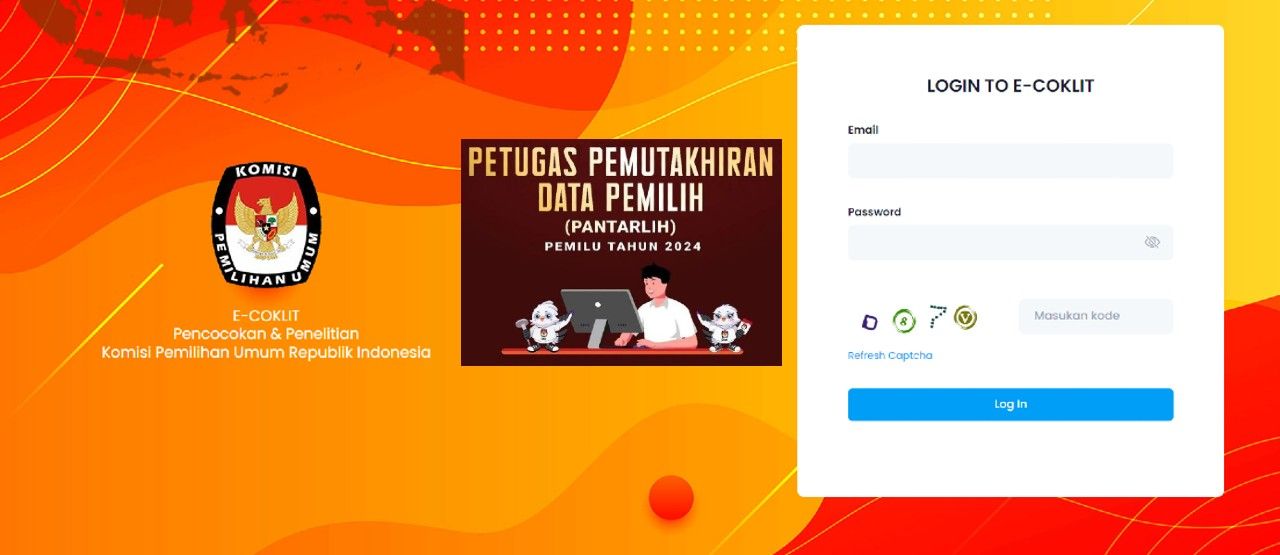 Cara Pemutakhiran Data Pemilih Melalui Aplikasi E-Coklit untuk Pantarlih di Pemilu 2024