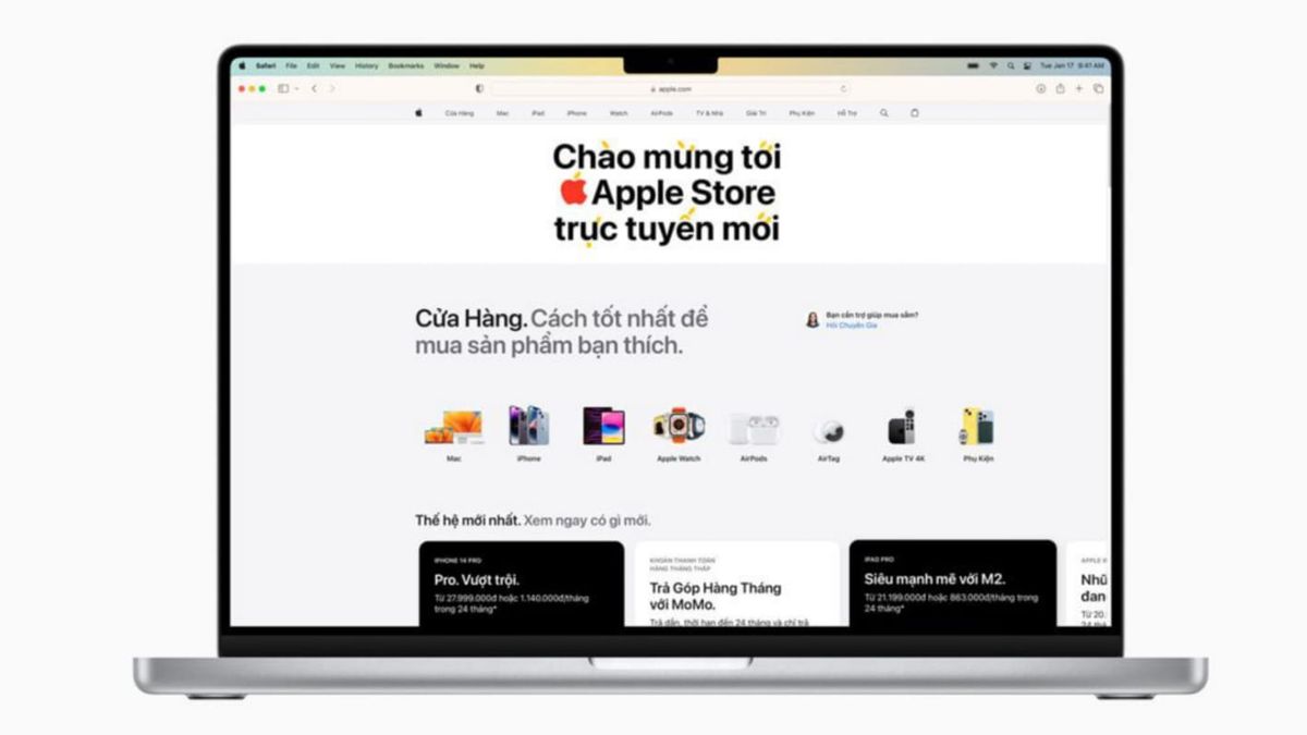 Apple Mengumumkan Peluncuran Apple Store Online