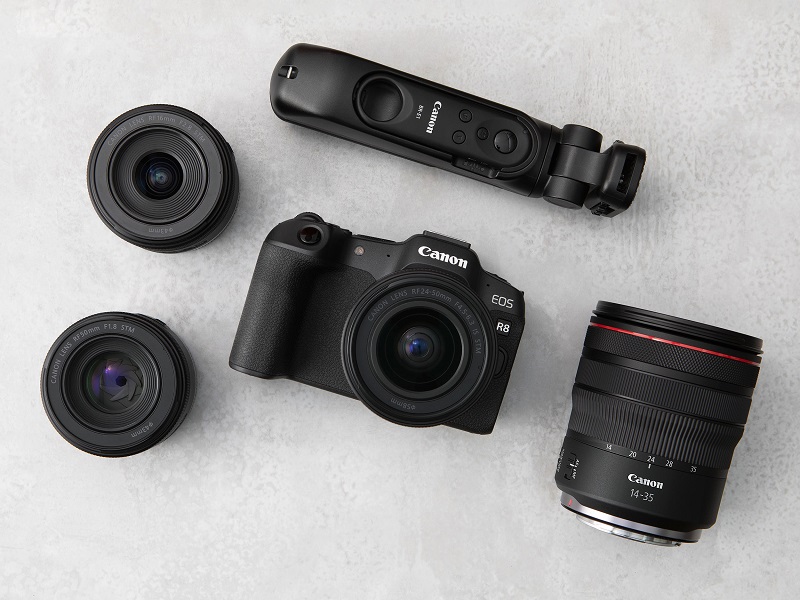 Canon EOS R8 Mirrorless Full-Frame Paling Ringan dan Ringkas