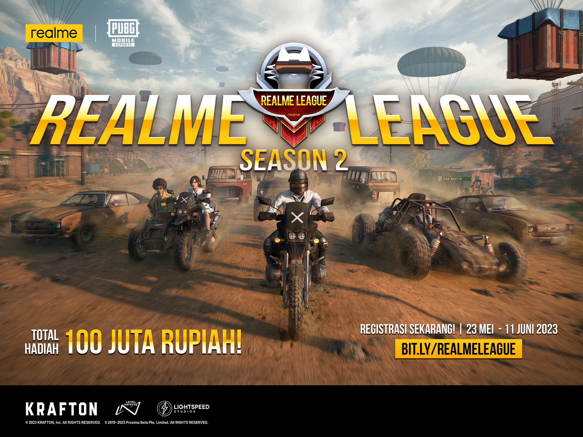 Realme League Season 2 Buka Registrasi, Incar Gamer Pemula