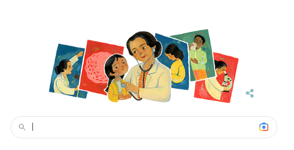 Google Doodle Rayakan Ulang Tahun Prof Dr Sulianti Saroso