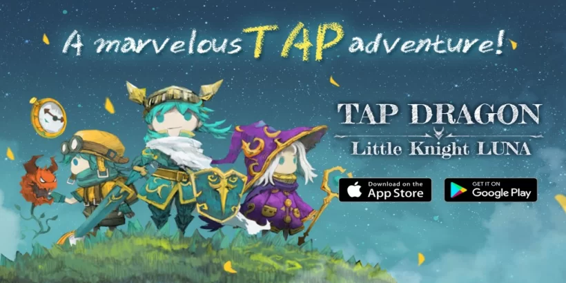 Tap Dragon: Little Knight Luna Resmi Hadir di iOS dan Android