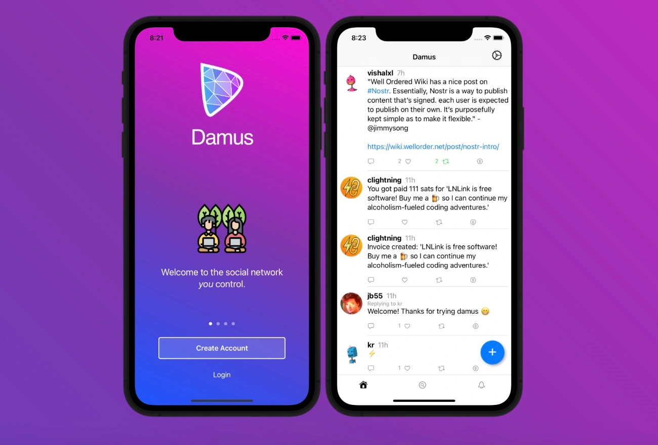 Punya Fitur Tip, Aplikasi Jejaring Sosial Damus Didepak dari App Store