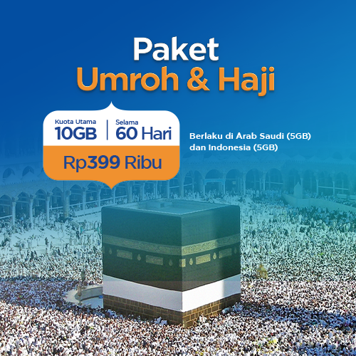 Rincian Paket Internet Haji XL Axiata untuk Prabayar, Pascabayar, dan AXIS