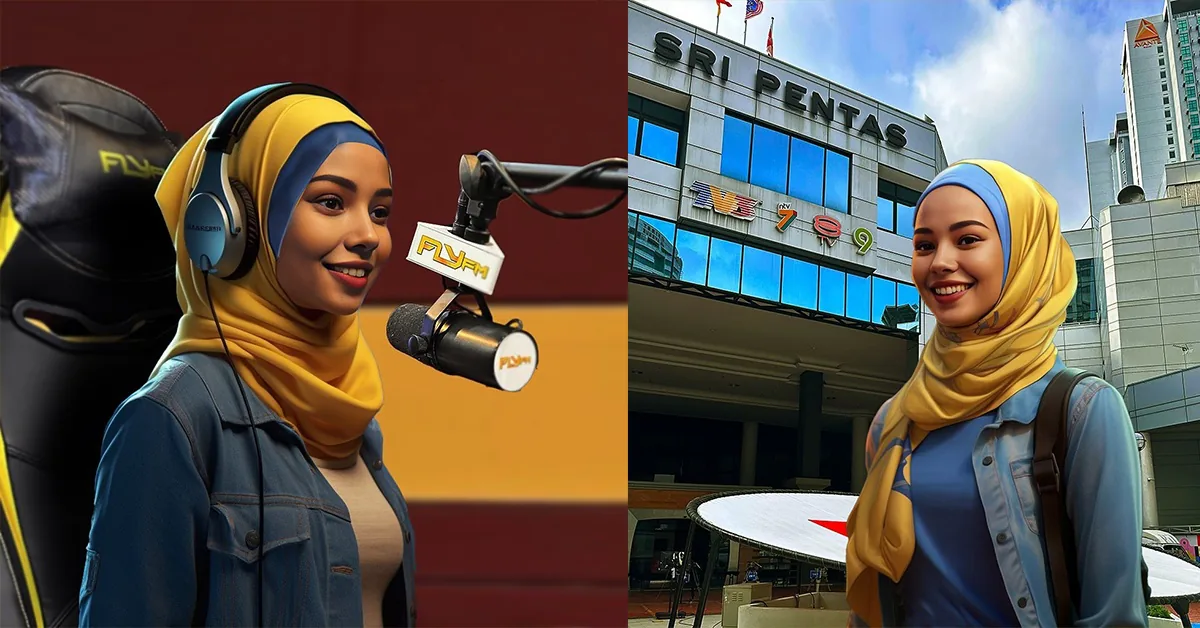 Cantik! Kenalan Sama Aina Sabrina Si Penyiar Radio AI Paling Peka