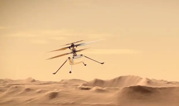 Hilang Kontak Sejak April, Helikopter Mars Milik NASA Beroperasi Lagi