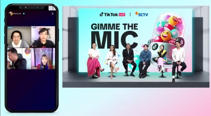 TikTok LIVE Gelar Kompetisi Menyanyi Berskala Nasional "Gimme The Mic"
