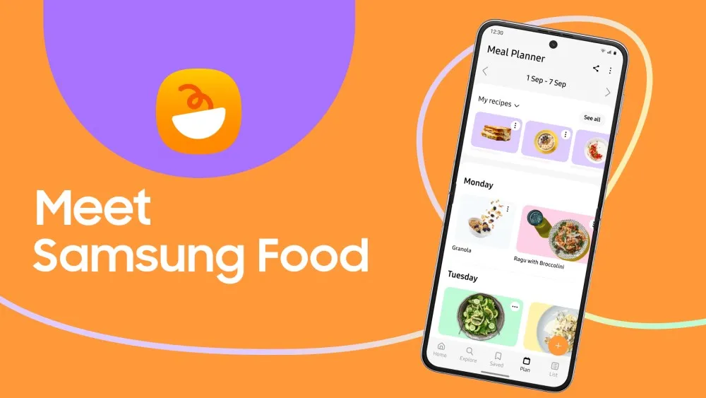 Platform Samsung Food Sediakan Meal Plan Hingga Resep