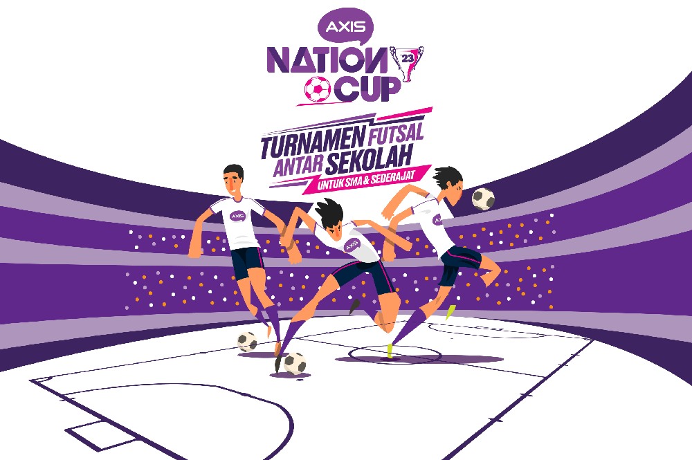 Turnamen Futsal AXIS Nation Cup 2023 Diramaikan Ribuan Sekolah