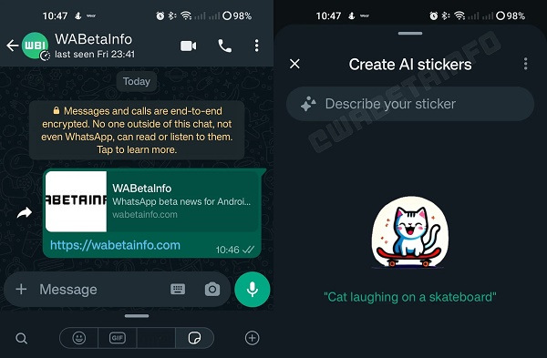 Bikin Chatting Tambah Seru, WhatsApp Uji Stiker Buatan AI