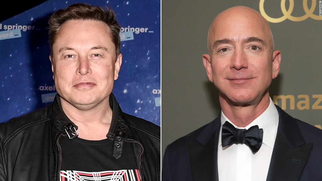 Elon Musk Sempat Kesal Tak Diundang Jeff Bezos ke Pabrik Blue Origin