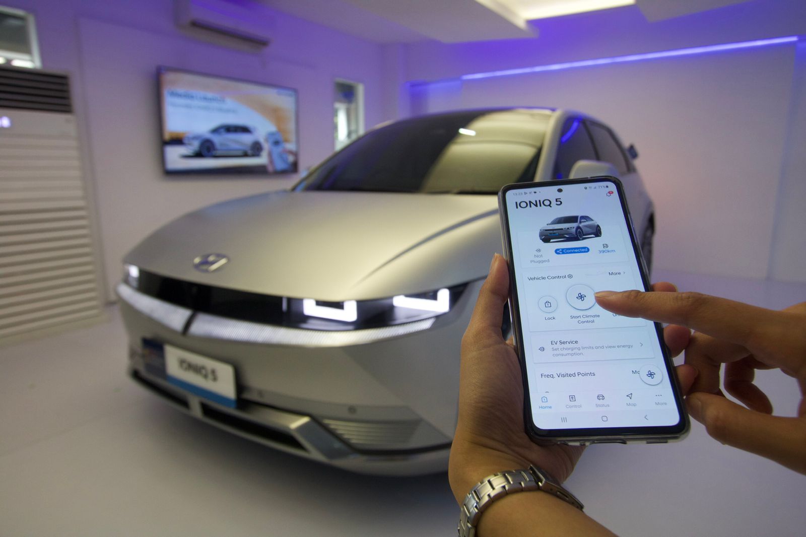 Cara Mengaktifkan Bluelink Pada Hyundai IONIQ 5 Lewat Smartphone