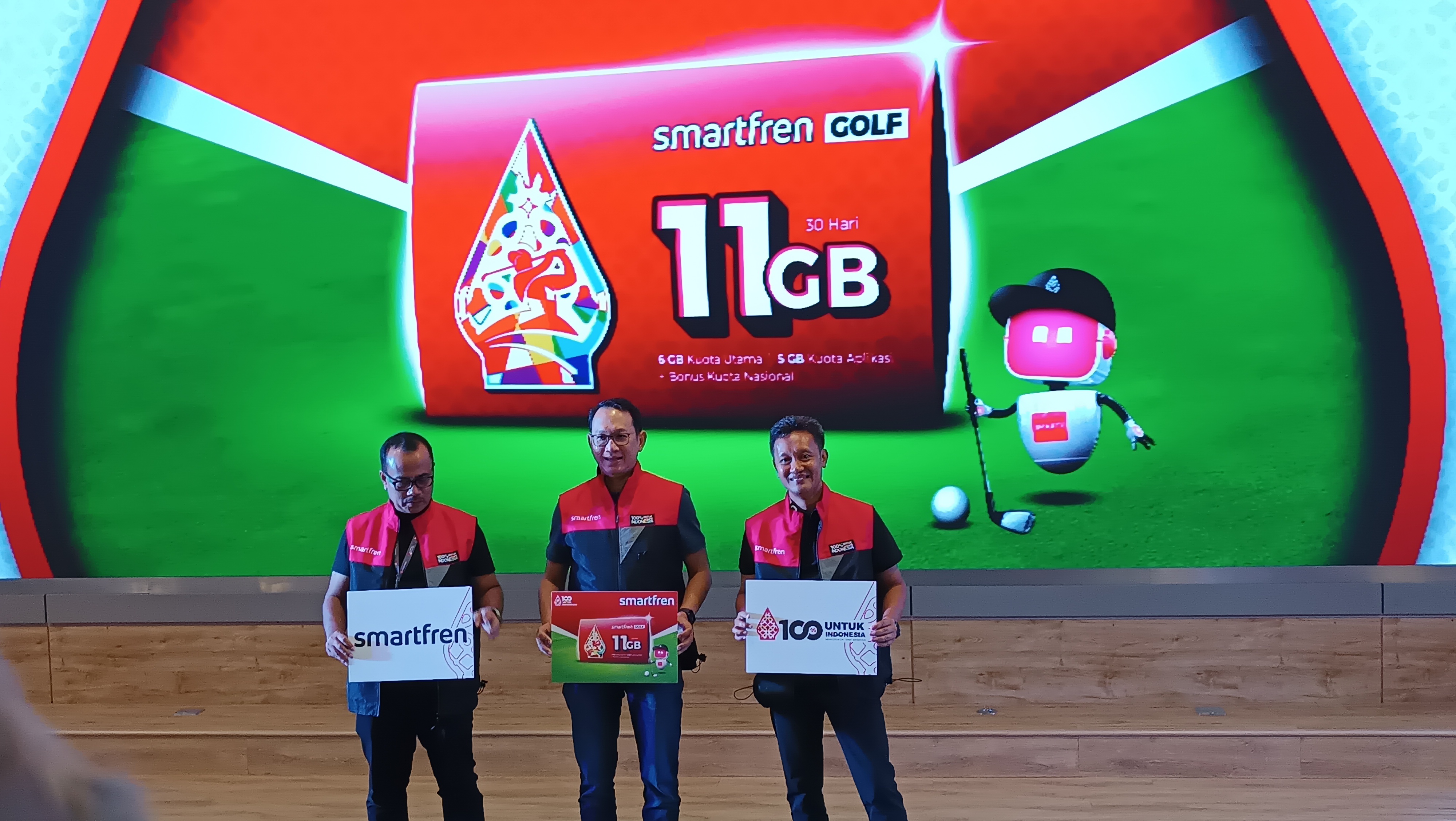 Smartfren Luncurkan Kartu Perdana untuk Para Pecinta Golf