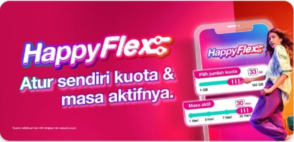 Tri Luncurkan HappyFlex, Beri Kebebasan Gen Z Atur Aktivitas Digital