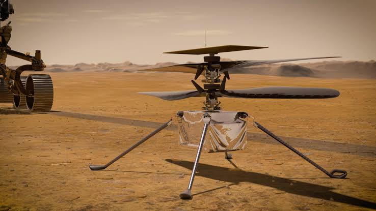 Helikopter NASA Ingenuity Capai Jam Terbang 100 Menit di Mars