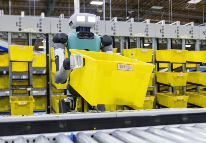 Robot Humanoid Amazon Bakal Gantikan Peran Pekerja Manusia?