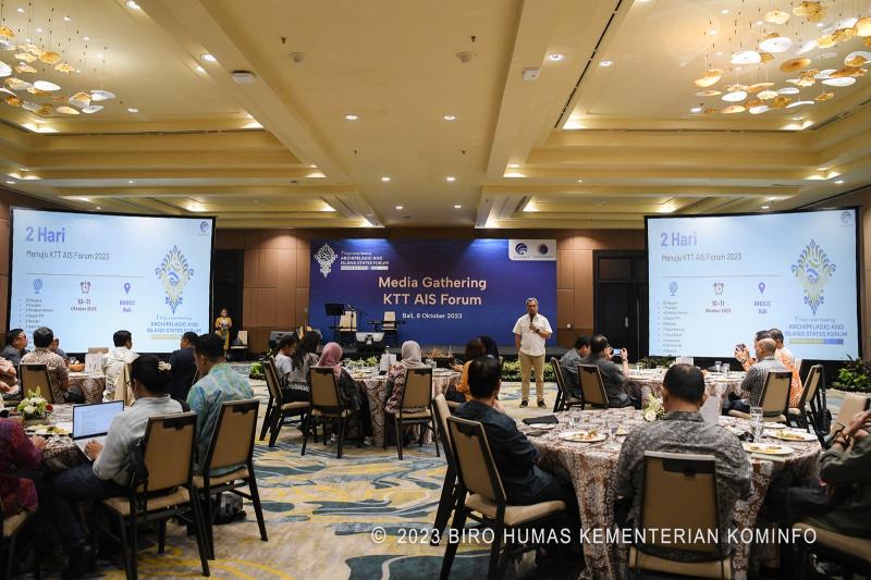 Fasilitas Media Center KTT AIS Forum 2023 Sudah Serba Digital