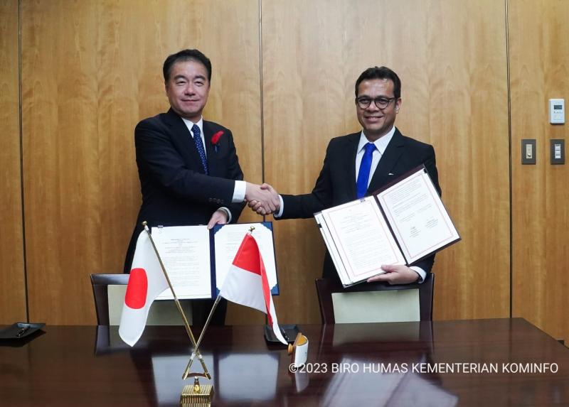 Indonesia dan Jepang Sepakat Lanjutkan Kerjasama di Bidang Teknologi Informasi dan Komunikasi