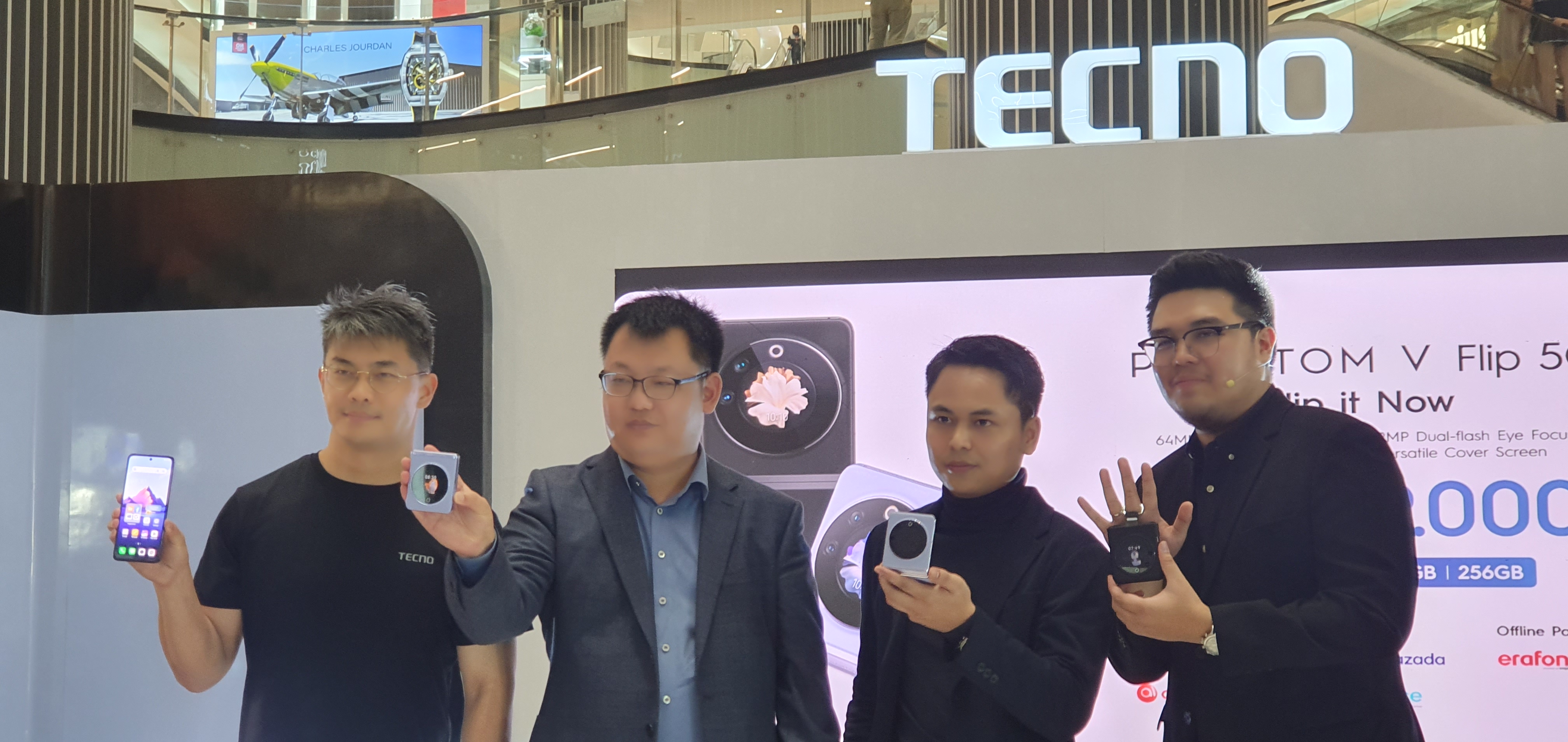 Tecno Hadirkan Ponsel Lipat Phantom V Flip di Indonesia, Harganya Rp7 Jutaan