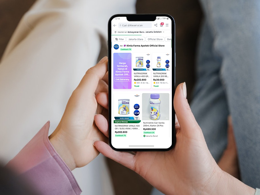 Tokopedia: Tren Belanja Online Produk Kesehatan Meningkat