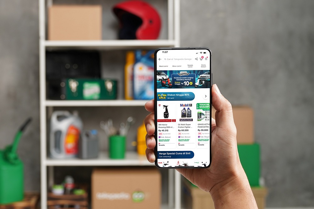 Transaksi Meningkat, Tokopedia Luncurkan Fitur Jasa Pasang Otomotif