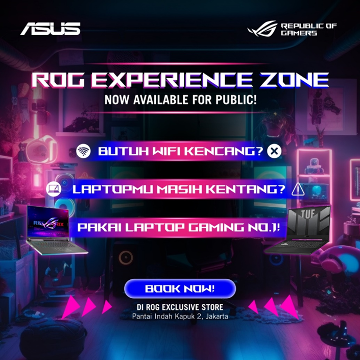 ROG Buka Exclusive Store Zone Pertamanya!