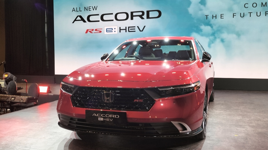 All New Honda Accord RS e:HEV Usung Teknologi Konektivitas Canggih dengan Desain Sporty