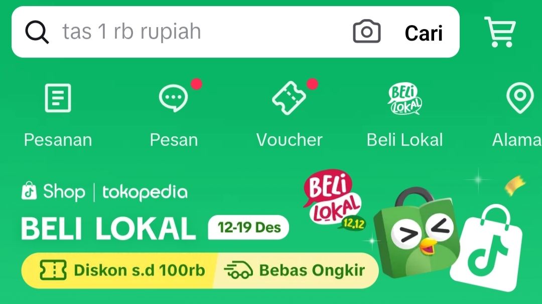 Kolaborasi dengan Tokopedia, TikTok Tampilkan Kampanye Beli Lokal via Icon "Shop" di Sebelah Beranda