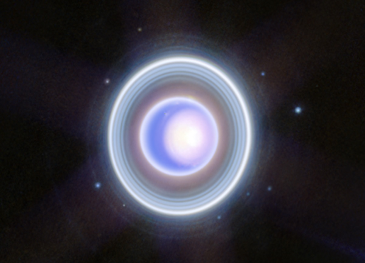 Teleskop Luar Angkasa James Webb Tangkap Gambar Cincin Uranus