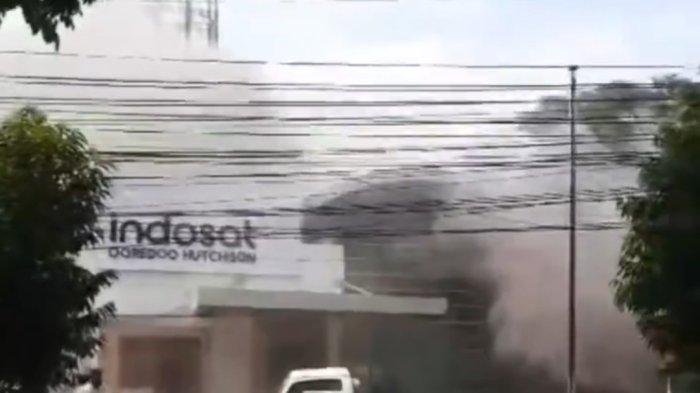 Kantor Indosat Ooredoo Terbakar di Semarang, Sebabkan Sinyal Hilang
