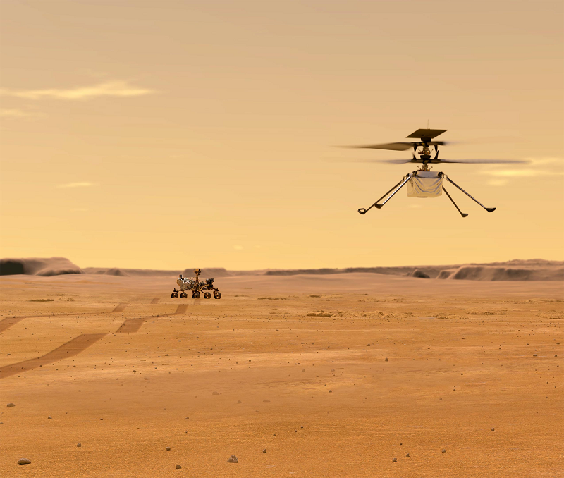 2 Hari Hilang Kontak, NASA Berhasil Hubungi Helikopter Mars Ingenuity