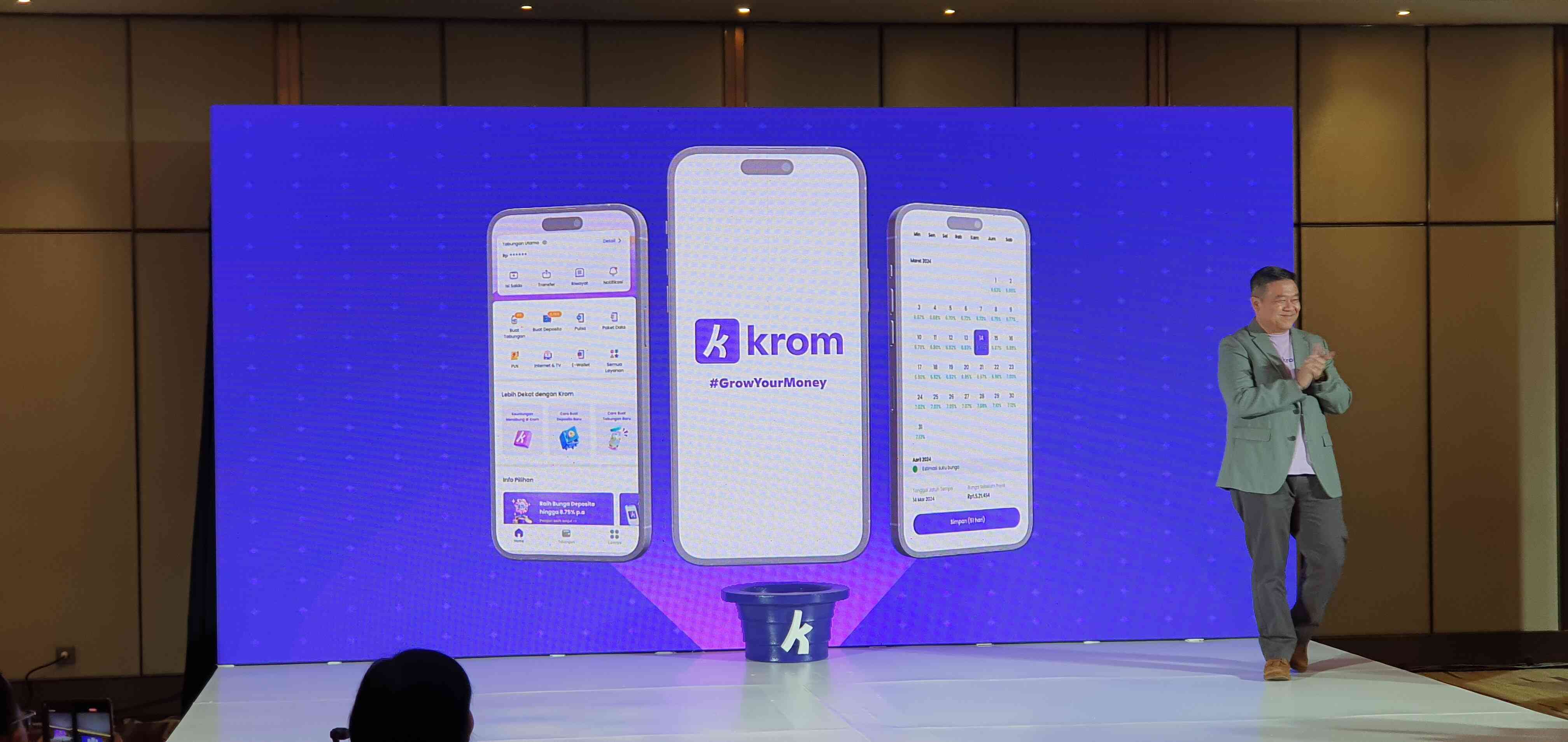 Kenalan dengan Krom, Aplikasi Layanan Perbankan untuk Generasi Milenial