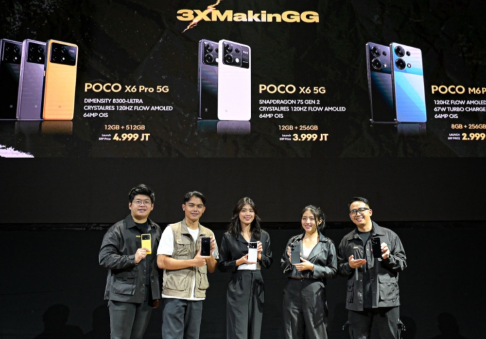 Poco Luncurkan M6 Pro, X6 5G dan X6 Pro 5G di Indonesia, Ini Harga dan Spesifikasinya