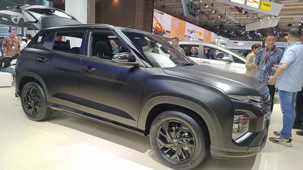 IIMS 2024, Hyundai Creta Alpha Mejeng Berbalut Cat Matte