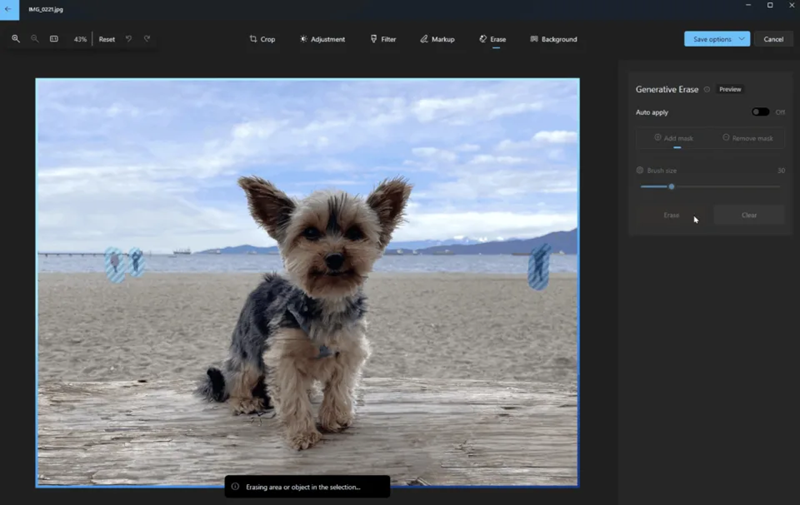 Microsoft Tingkatkan Windows Photos dengan Fitur Penghapus Generatif AI