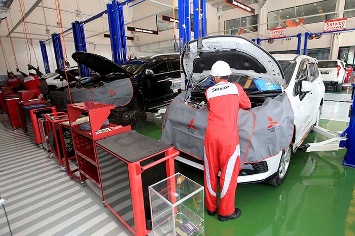 Mitsubishi Berikan Layanan Perawatan Mobil Sebelum Mudik Lebaran