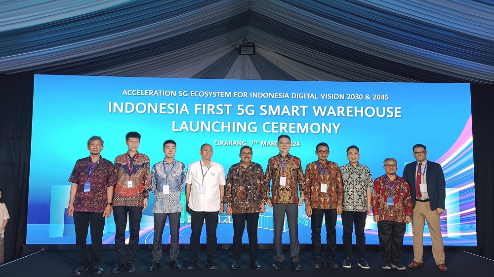Huawei Resmikan 5G Smart Warehouse dan 5G Innovation Center Pertama di Indonesia