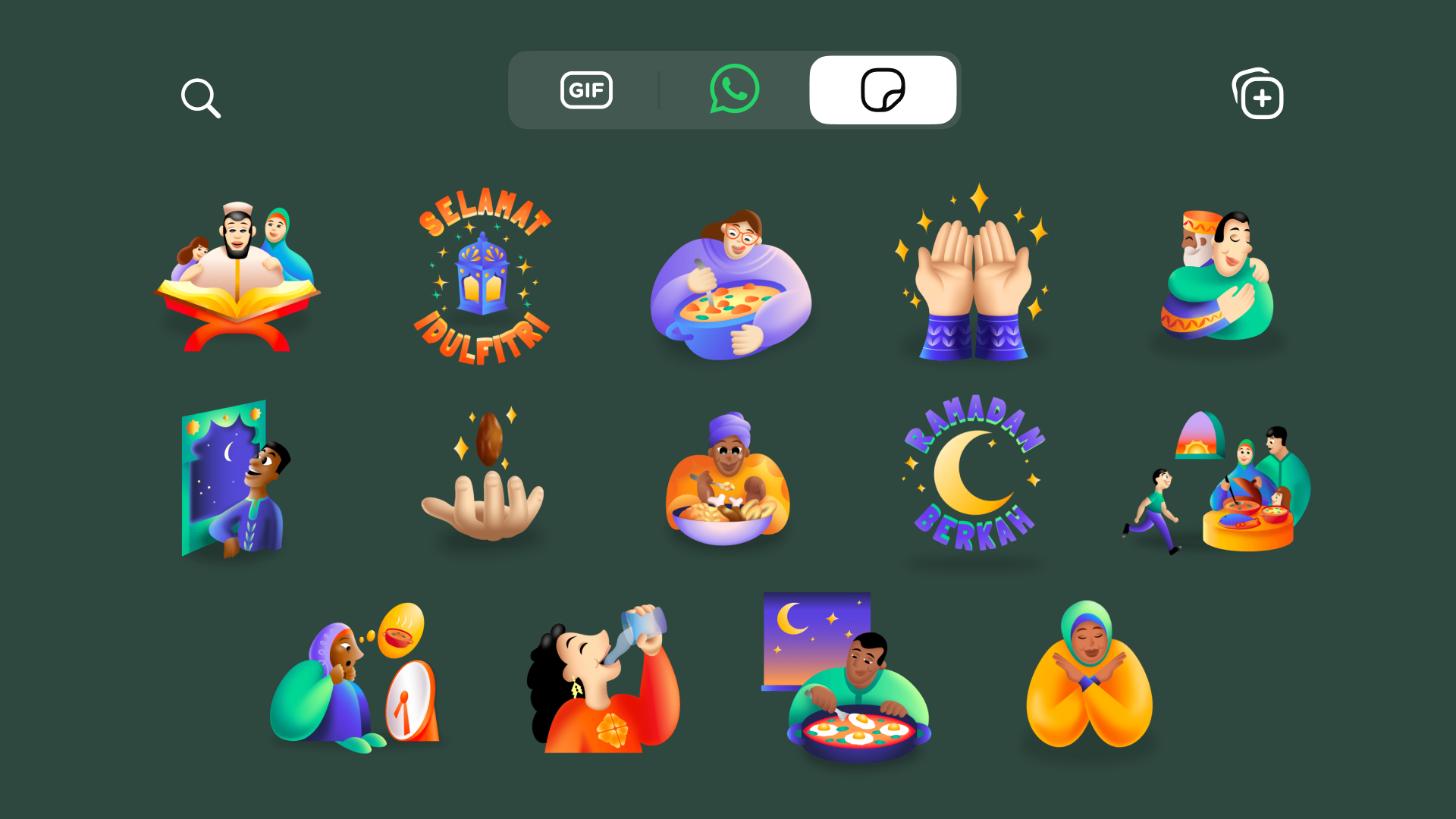 WhatsApp Meriahkan Ramadan dengan Merilis Stiker Terbaru