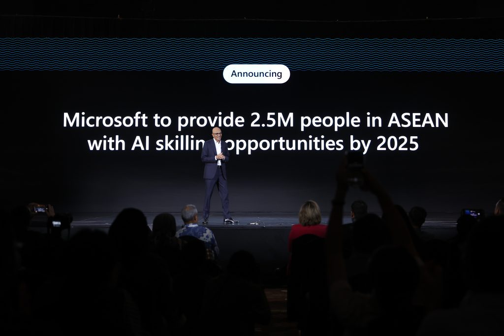 Microsoft Dukung Keahlian AI untuk 2,5 Juta Orang di Asia Tenggara