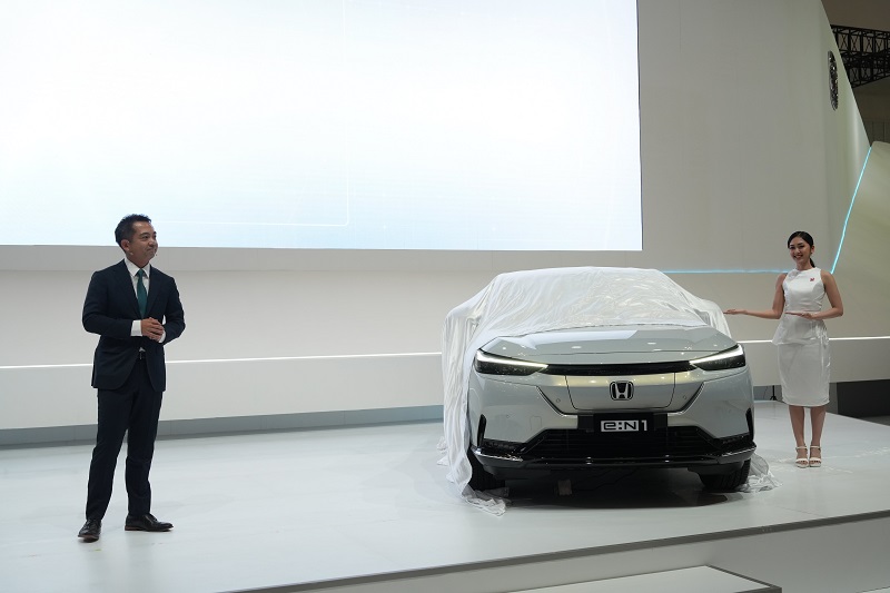 Honda Perkenalkan Mobil Listrik Pertamanya untuk Indonesia