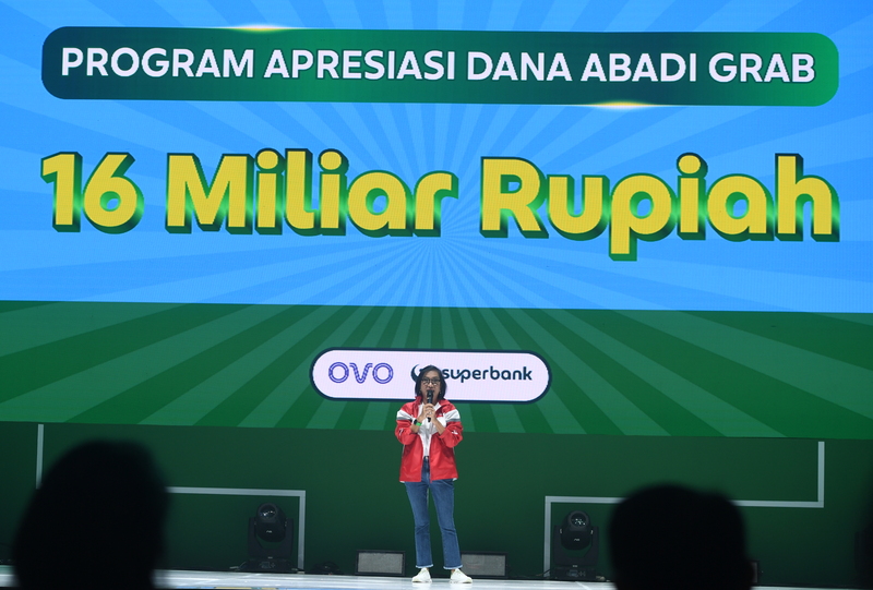 Grab Salurkan Apresiasi Dana Abadi 1 Juta Dolar untuk Mitra