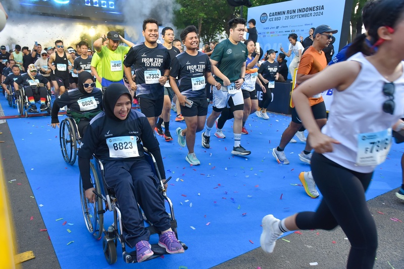 Kesetaraan Olahraga, Garmin Run 2024 Ramah Penyandang Disabilitas