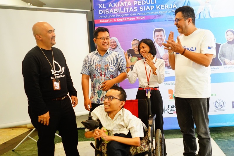 XL Axiata Rekrut 20 Penyandang Disabilitas Jalani Program Magang