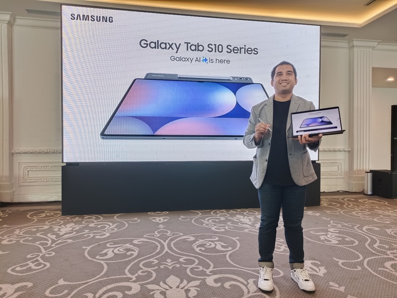 Fitur Galaxy AI Tingkatkan Performa Galaxy TabS10 Series