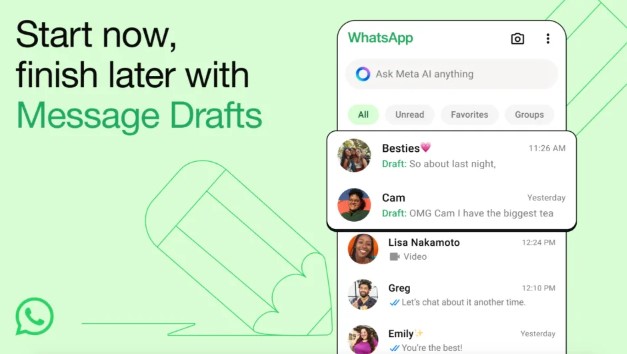 WhatsApp Akhirnya Punya Fitur Draft Pesan