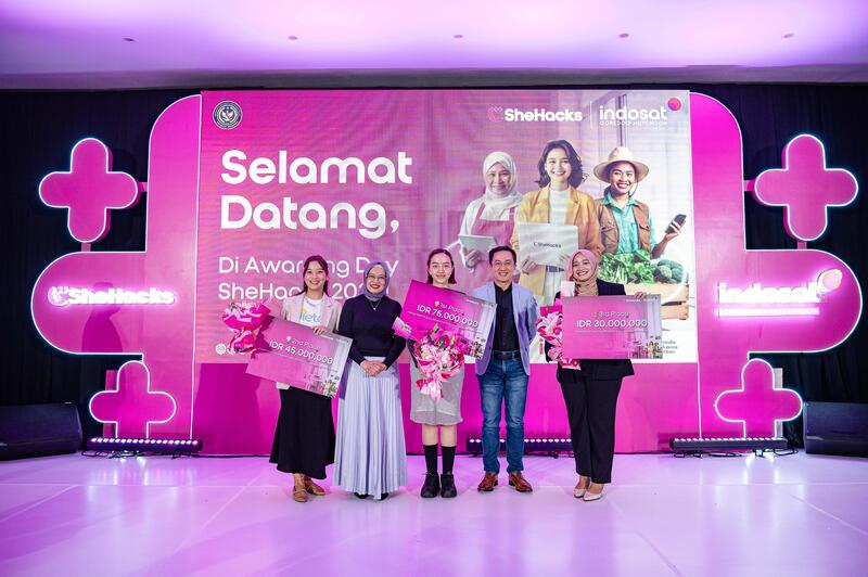 SheHacks 2024 Umumkan Tiga Startup Perempuan Terbaik