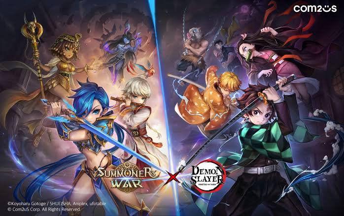 Summoners War: Sky Arena Bawa Karakter Demon Slayer ke Game