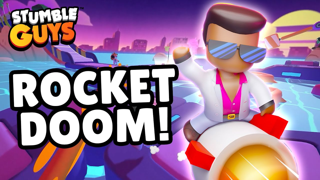 Stumble Guys Rilis Mode Rocket Doom, Tembak-Tembakan Seru 4v4!